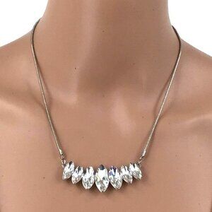 Papparazzi Necklace Leading Lady Silver Tone Adjustable Length